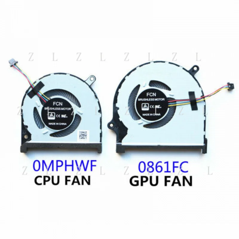 

L для Dell DELL Insprin 7000 Insprin15-7590 7591 P83F вентилятор 0MPHWF 0861FC