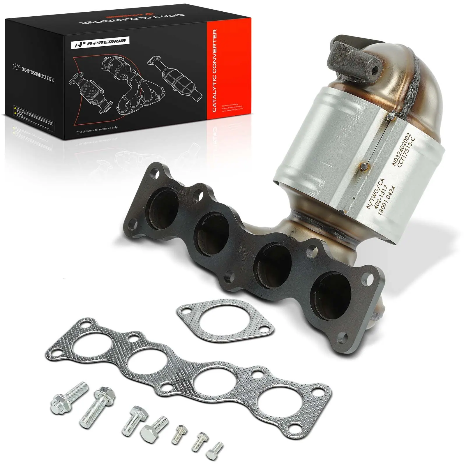 A-Premium Front Catalytic Converter for Kia Sorento Sportage 2016-2018 Hyundai Santa Fe 2019 Tucson 2018-2019