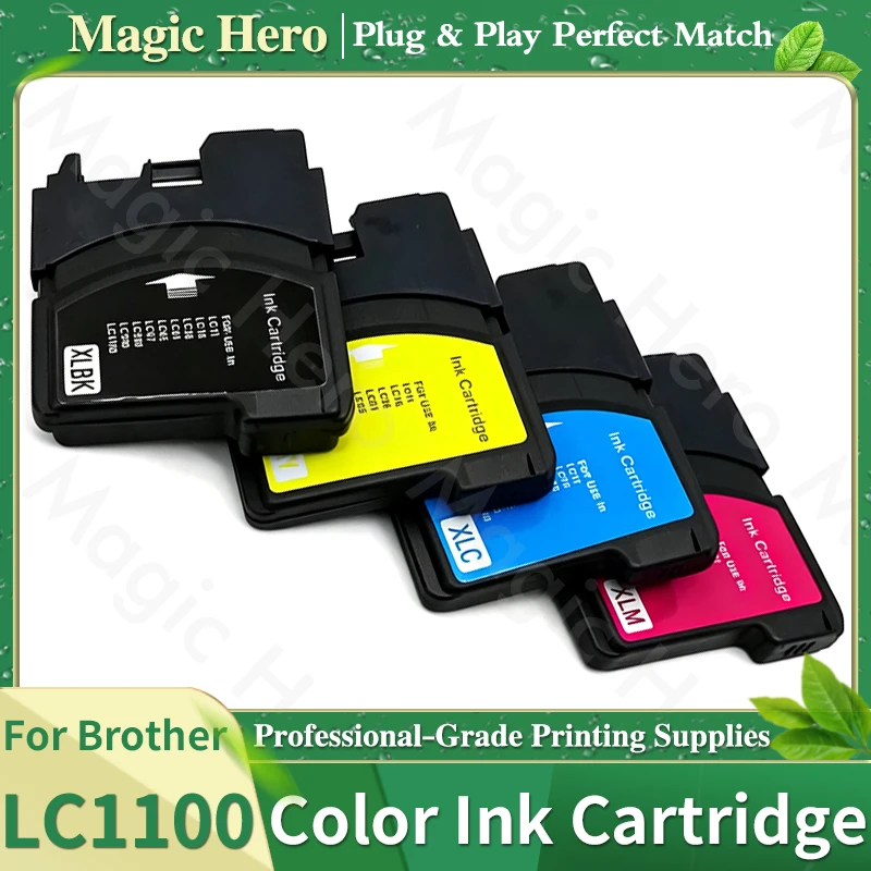 LC11 LC65 LC980 LC990 LC1100 Ink Cartridge For Brother DCP-J140W MFC-250C 255CW 257CW J270W 290C 490CN 490CW 495CN 585CW J615W