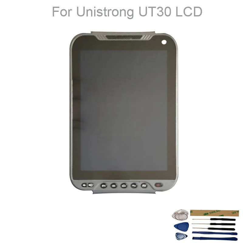 8.0 Inches Original For Unistrong UT30 LCD Display Touch Screen With Middle Flame Digitizer Assembly