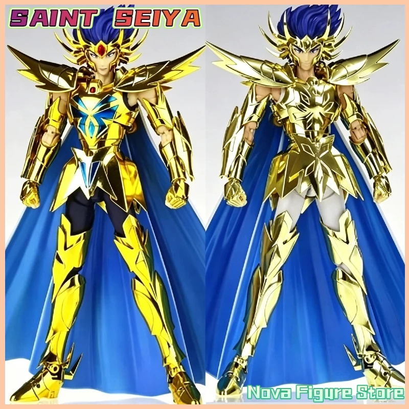 En Stock Saint Seiya Golden Saint Cloth Myth EX Realistic CS Cancer Dismask Figura de Acción de 18cm Juguetes Coleccionables Regalos