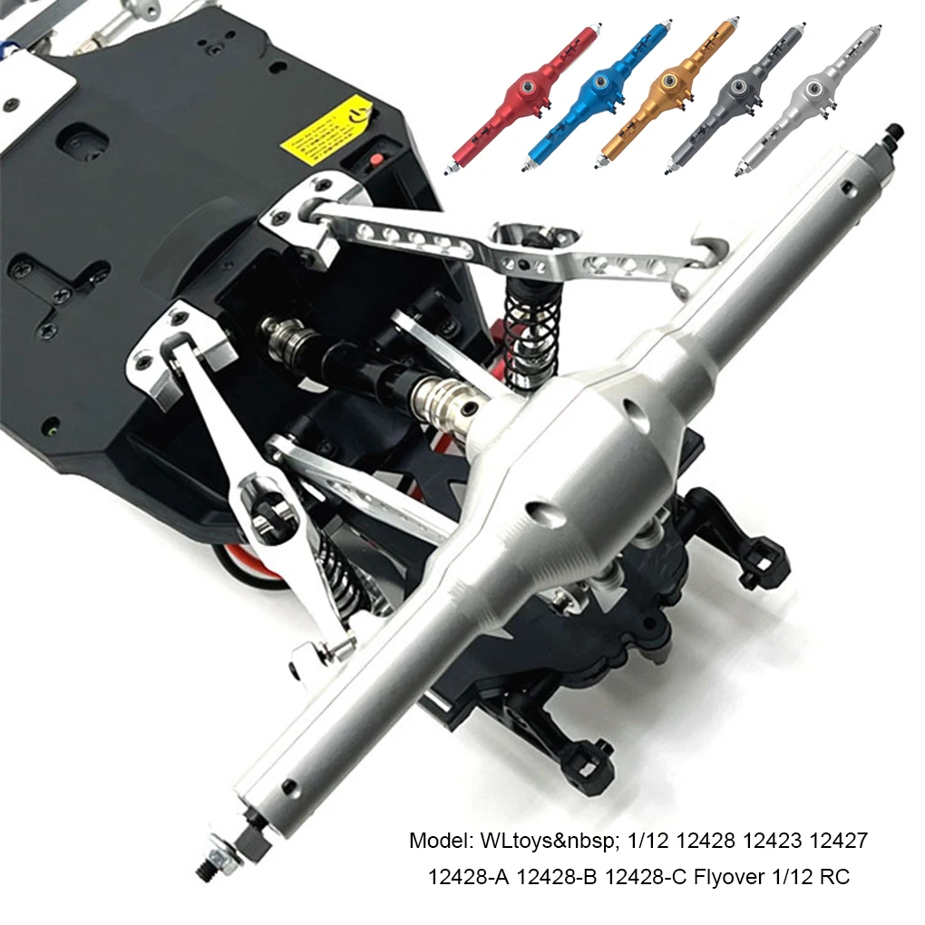

Rear Axle Aluminium Remote Control 1/12 Crawler Car Model Spare Part