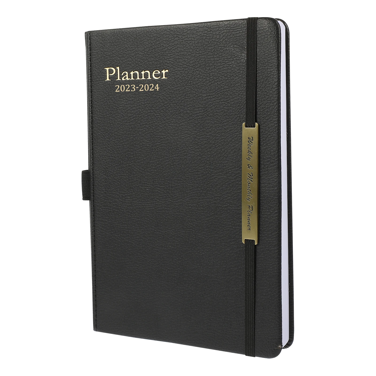 

Professional Academic Planner Household Notebook PU Material Work ganizer Student Teacher Boss Schedule Diary