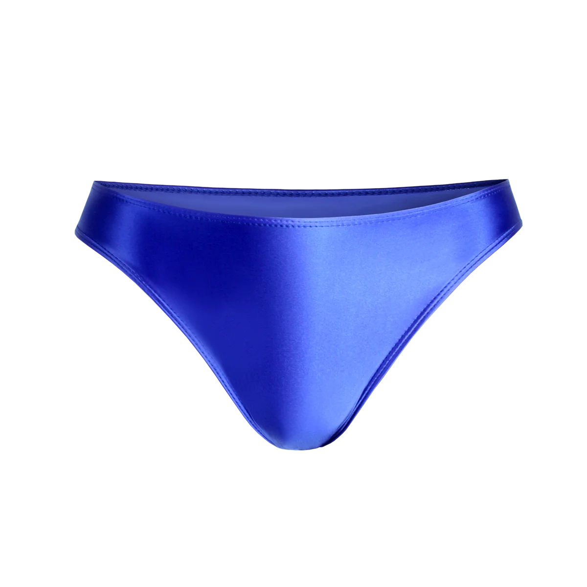 Swimming Trunks Shiny Glossy Solid Bikini Buttocks T-back Underpants Swimwear Underwear Plus Size Thongs Women Low Waist Panties