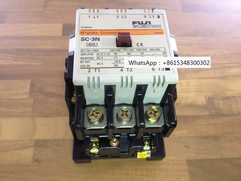 Japan SC-3N 65 AC contactor 100A 220V (original and genuine)