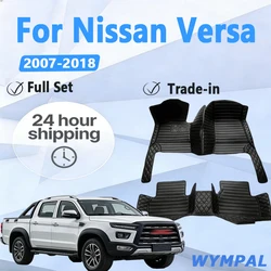 Car Floor Mats For Nissan Versa 2007 2008 2009 2010 2011 2012 2013 2014 2015 2016 2017 2018 Car Accessories