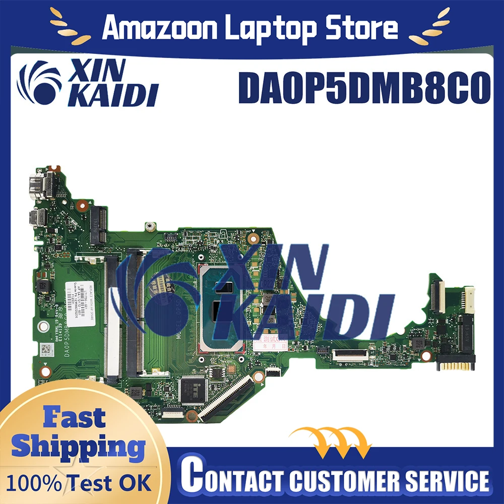 

Материнская плата для HP 15-DY 15T-DY 15S-FQ DA0P5DMB8C0 i3 i5 i7 10th L71755-601 L71755-001 L71757-001 Pavilion TPN-Q222