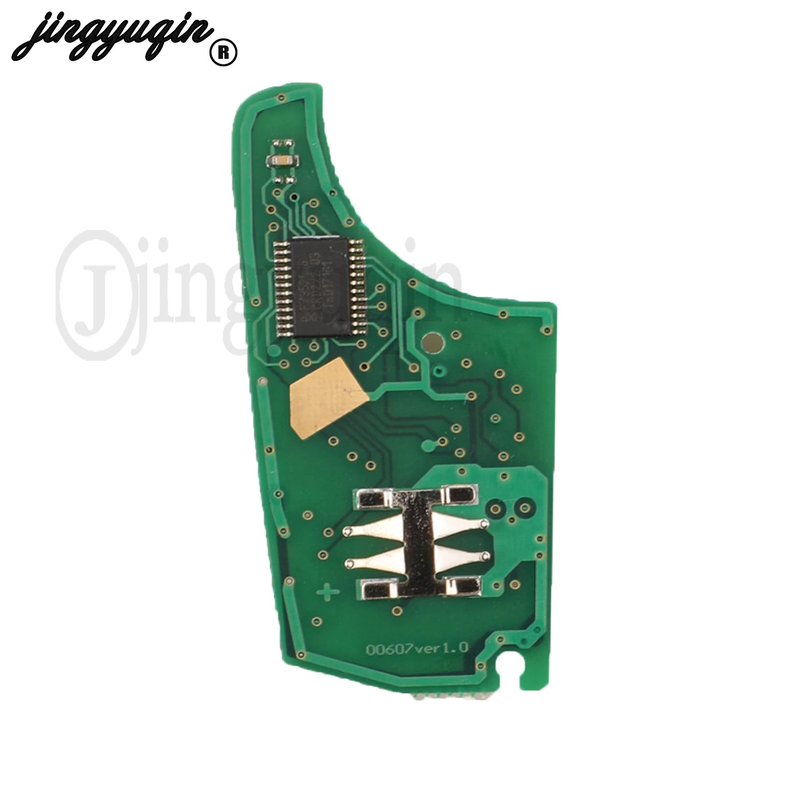 jingyuqin 315/433Mhz ID46 Chip Flip Remote Car Key Circuit Board Hitag2 Fob For Chevrolet Cruz Aveo Opel Buick Verano Encore