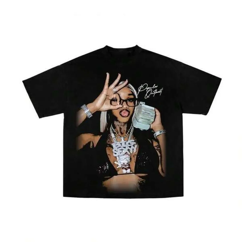 Redd Ghetto Superstar Graphic T-Shirt, 100% Cotton Crew Neck Tee, Casual Sports Style, All-Season Short Sleeve Pullover With Printed Design, Regular Fit Knit Fabric Top For Adults