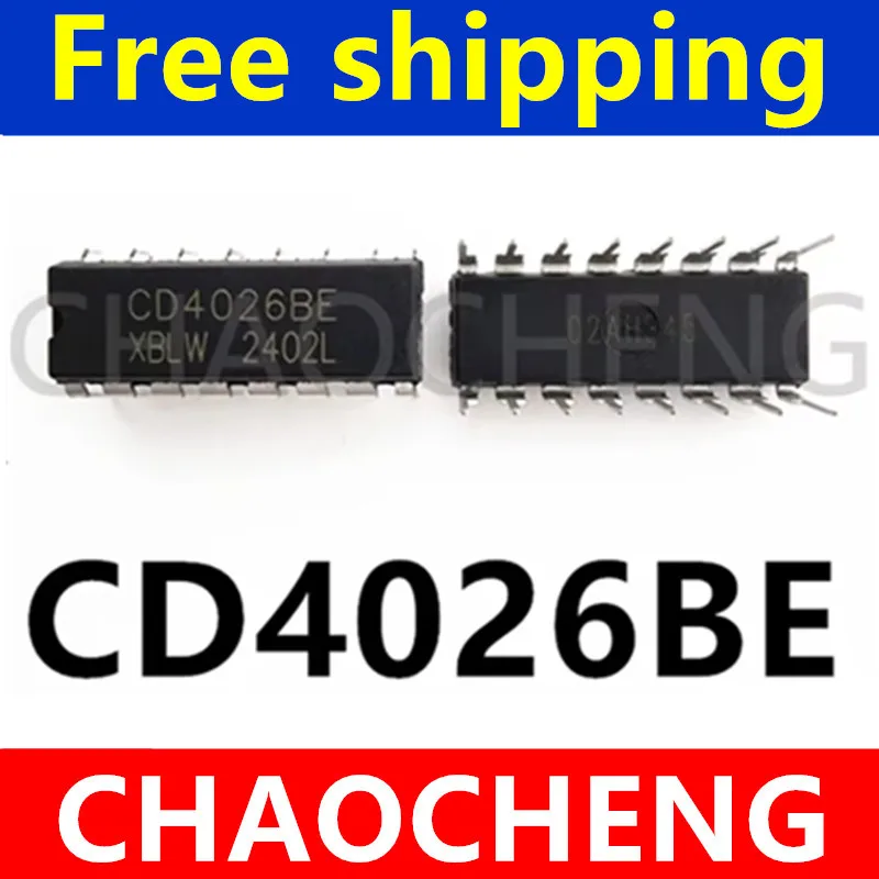 (10-20piece)100% original new CD4026BE CD4026 DIP16 Chipset
