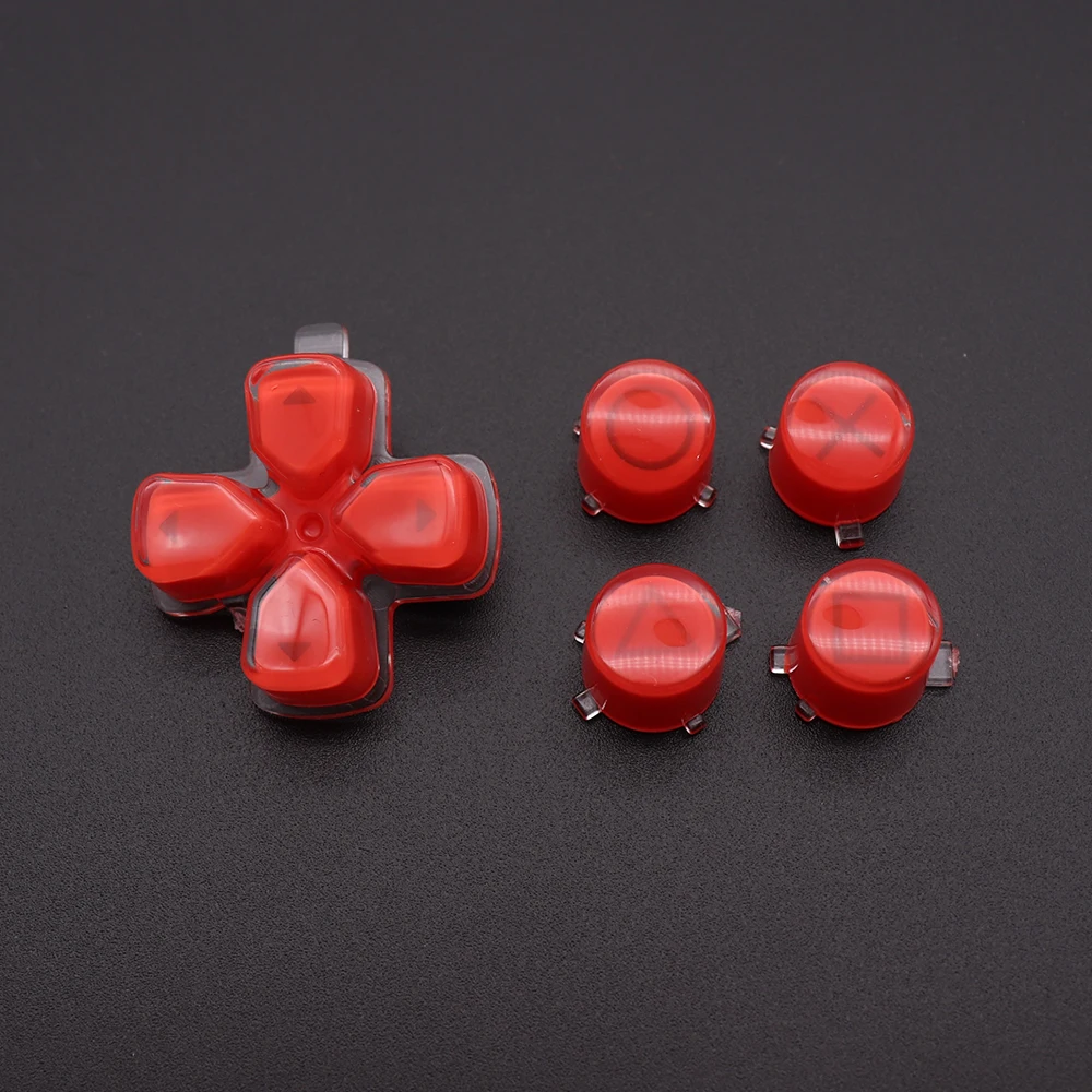 D-Pad dpad move Action Key abxy ชุดปุ่มชุดซ่อมแซมอะไหล่สำหรับ Sony ps5เกมคอนโทรลเลอร์ PS5 Gamepad