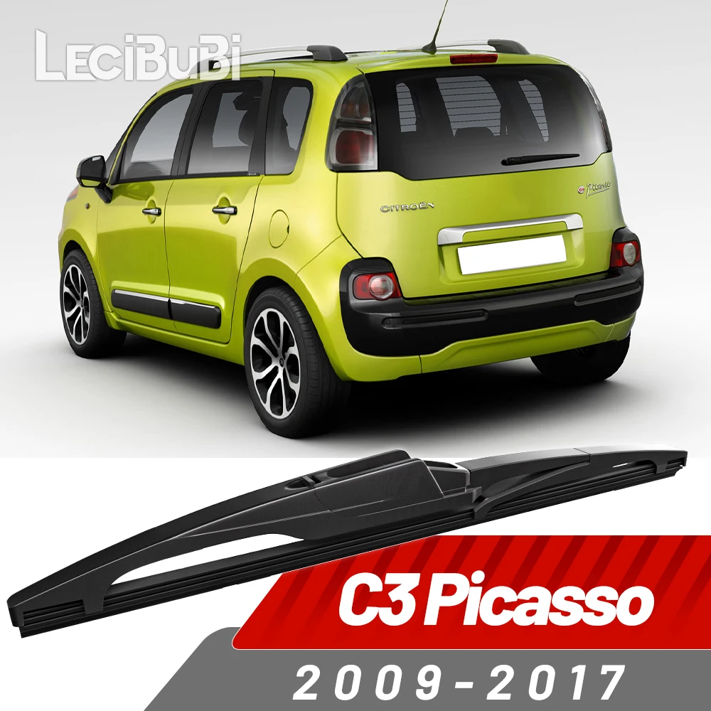 Heckscheibenwischerblatt Scheibenwischer Zubehör für Citroen C3 Picasso 2009–2017 2010 2011 2012 2013 2014 2015 2016
