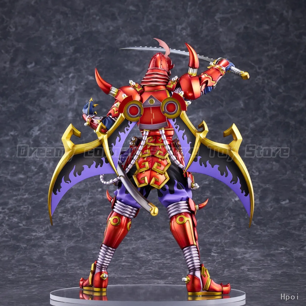 【W magazynie】UnionCreative Yu-Gi-Oh! Kolekcja Potworów Legendarni Sześciu Samurajów - Figurki Shi En i Model Kolekcjonerski z Animacji