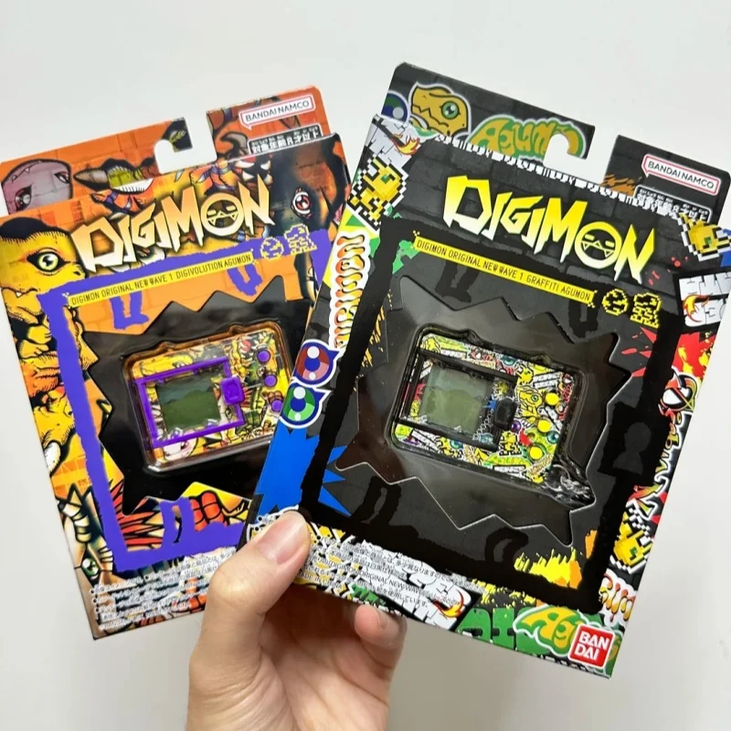 

New In Stock Bandai Digimon Digivice Digital Marker Disguise Agumon Capsule Keychain Accessory Collection Decoration Model Toy