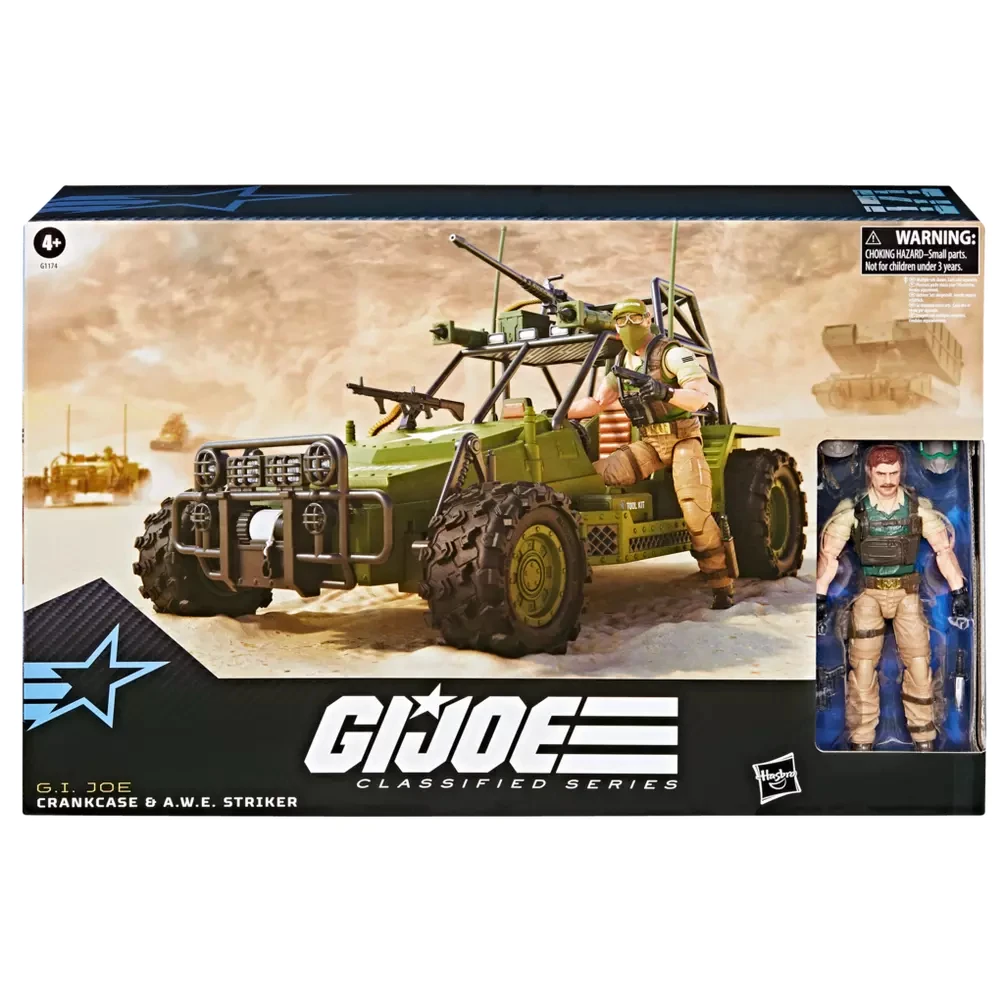 Op voorraad NIEUW Hasbro G.I. Joe geclassificeerde serie # 171-carter en A.W.E. Striker Exclusieve Anime Action Figure Model Ornament Speelgoed
