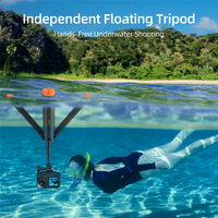 TELESIN Underwater Buoyancy Bar Diving Selfie Stick Tripod For Gopro Insta360 For DJI OSMO Action Camera Accessories