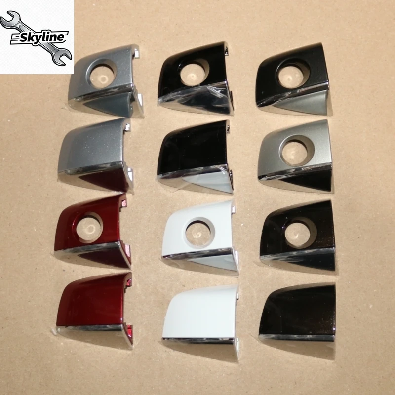 Vehicles Front Left Right Door Handle Cover Lock Key Hole Cap For A6 C7 A7 2016 2018 4H1837879 4H0837880