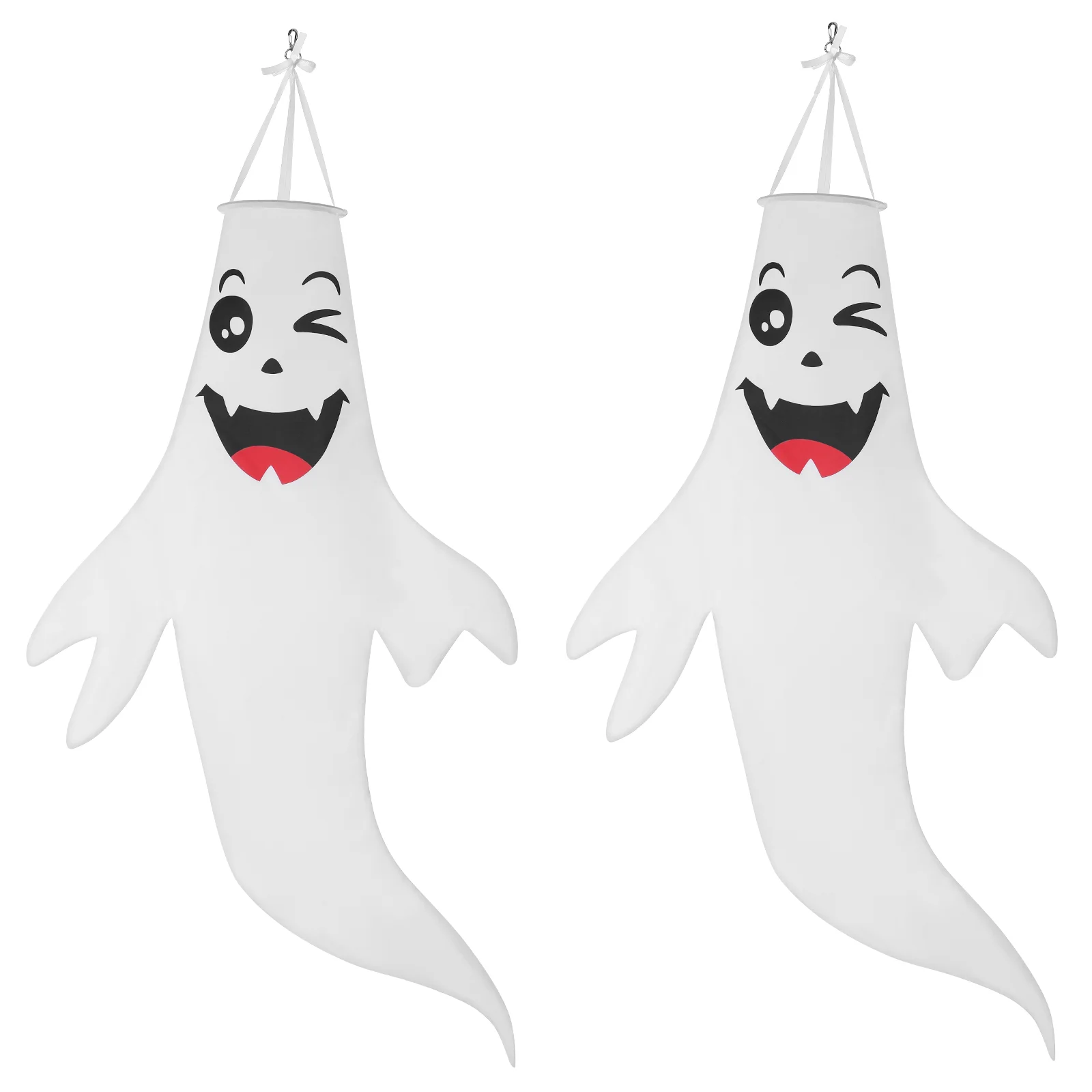 

Outdoor Party Supplies Toy Halloween Hanging Decor Ghost Windsock Household Ornament Decoration Decorations