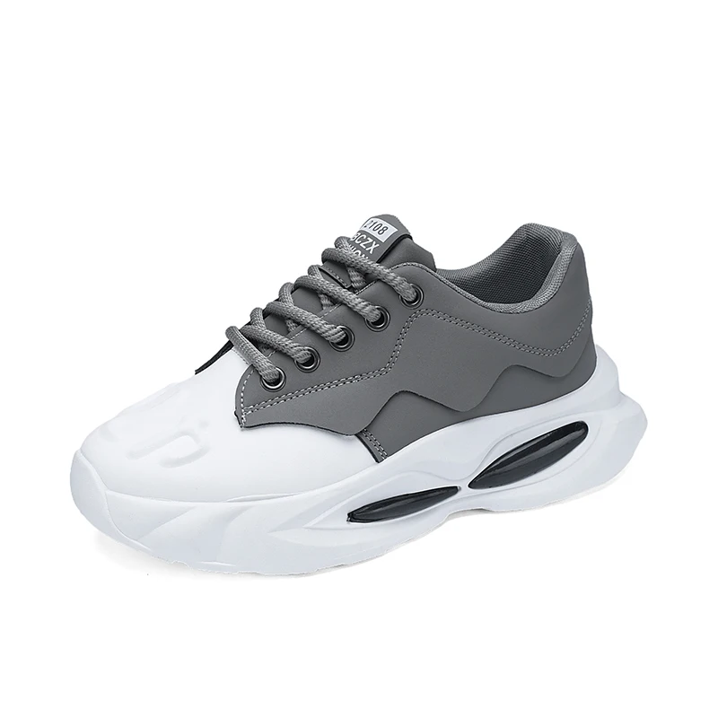 

2025 Designer men's casual sports shoes thick sole increase casual walking walking men's shoes anti-slip wear
