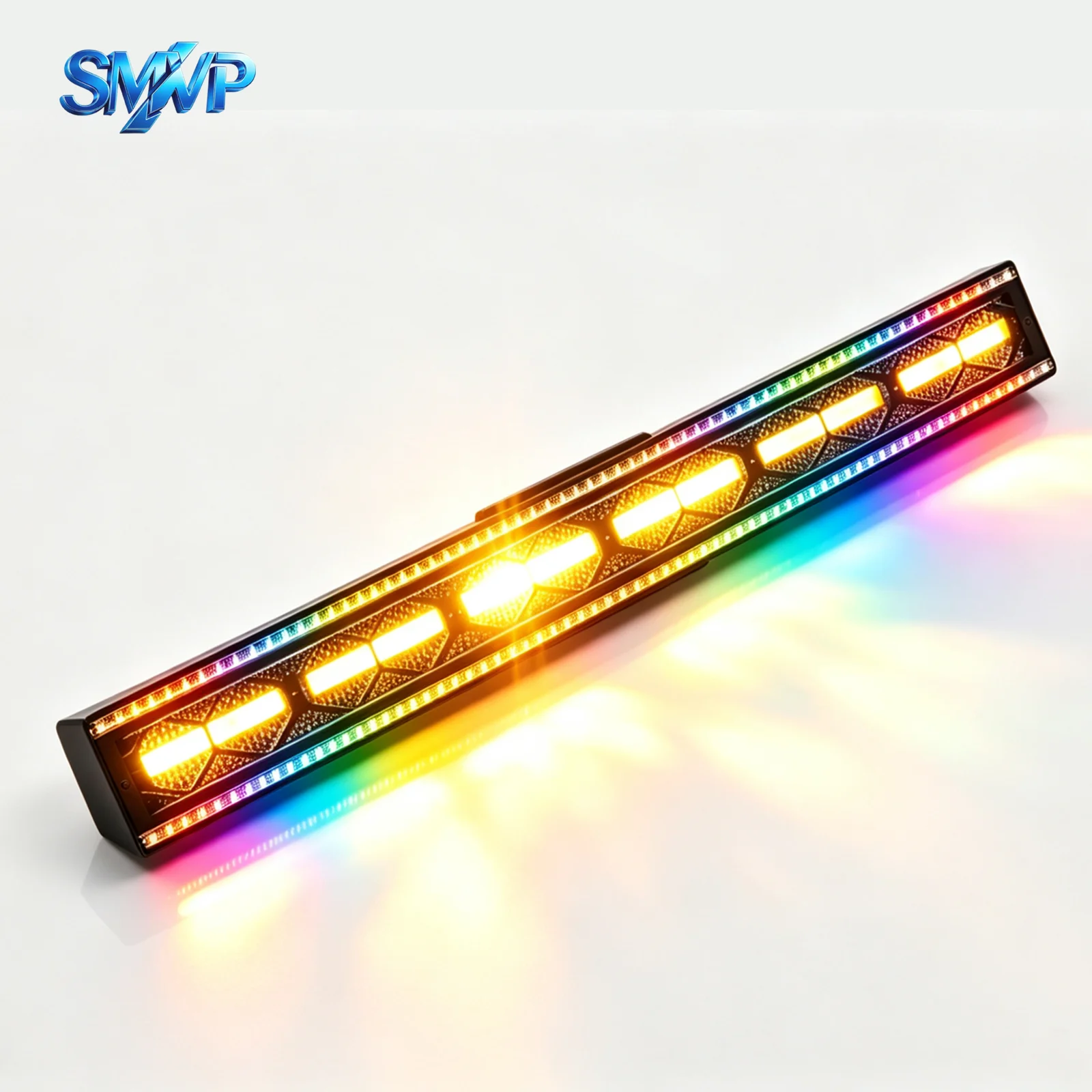6x60W COB Amber LED Strobe Bar Light RGB Running Horse Flash Wash Retro Stage Lighting For DJ Disco Club Party