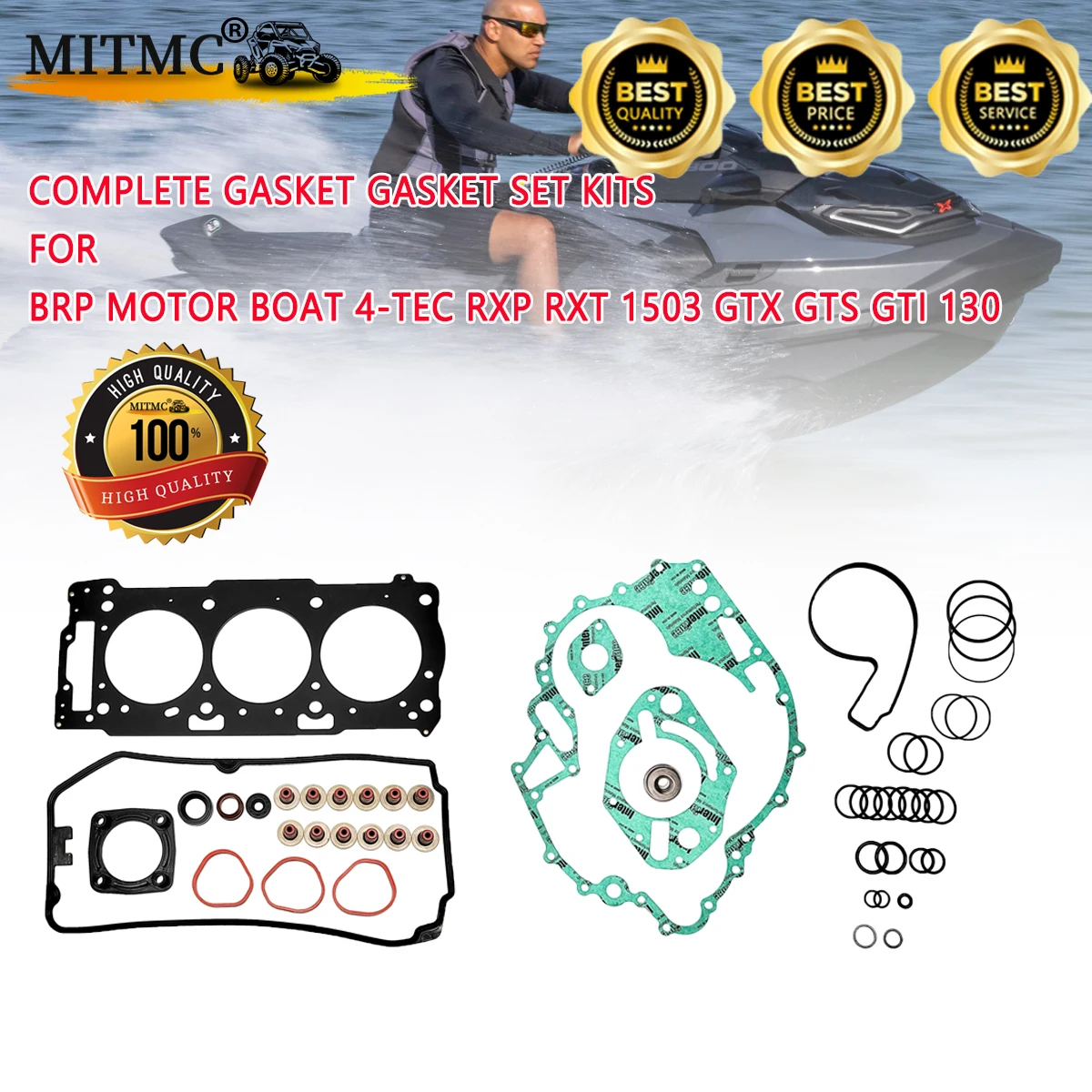 

Комплект прокладок MITMC COMPLETE GASKET для моторных лодок BRP 4-TEC RXP RXT 1503 GTX GTS GTI 130