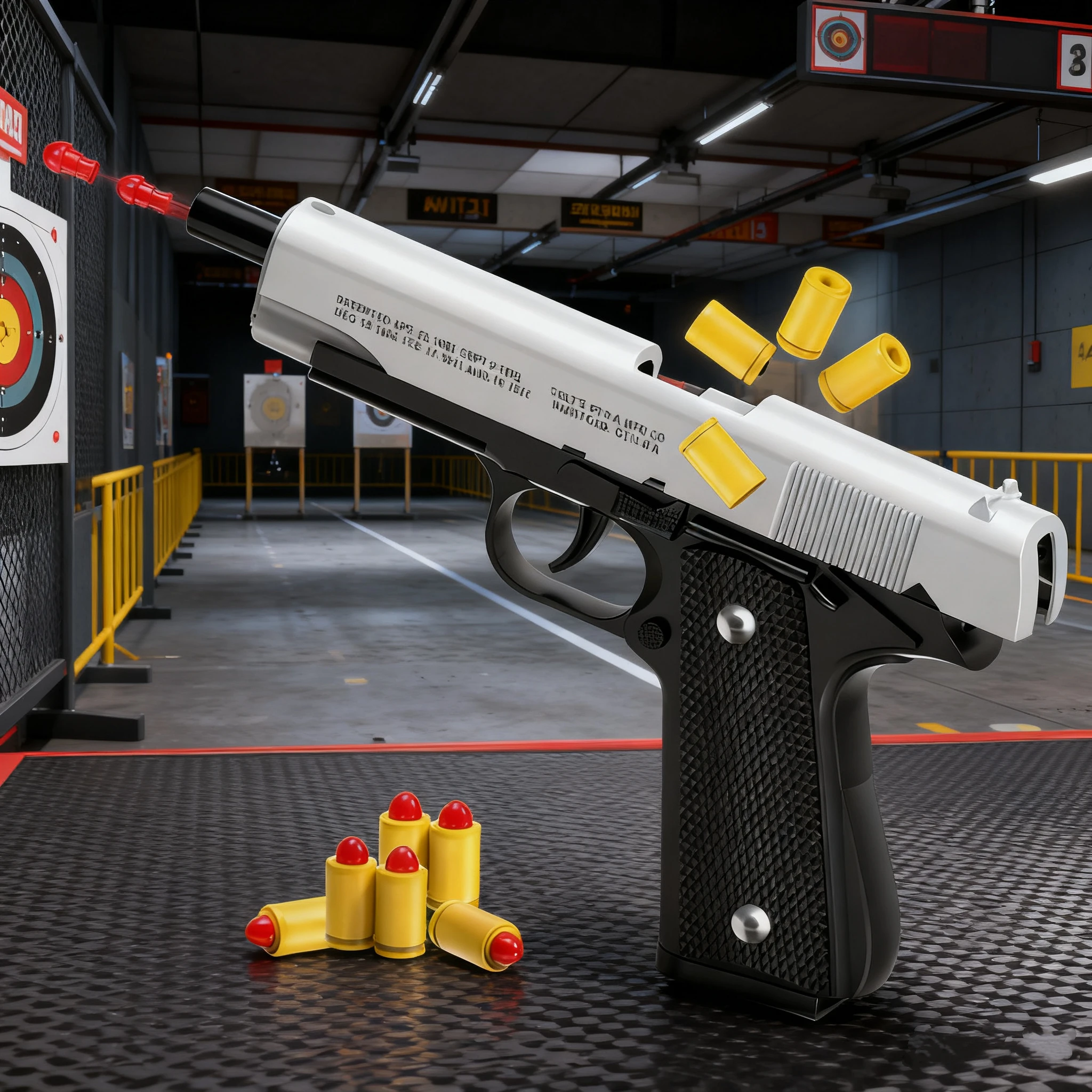 おもちゃの銃 G18.自動式コルト1911 シェルエジェクションガン ピストル おもちゃの銃。 G17ピストル型おもちゃ銃 子供用CSシューティングガン