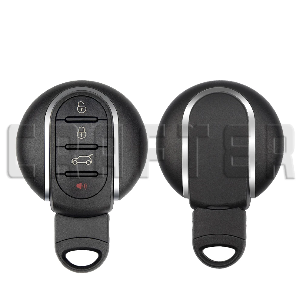 

Key Crafters Smart Car Key Shell 3/4 Buttons WIth Cutting Service For BMW MINI Cooper Clubman Countryman 2015+ F Series FEM BDC