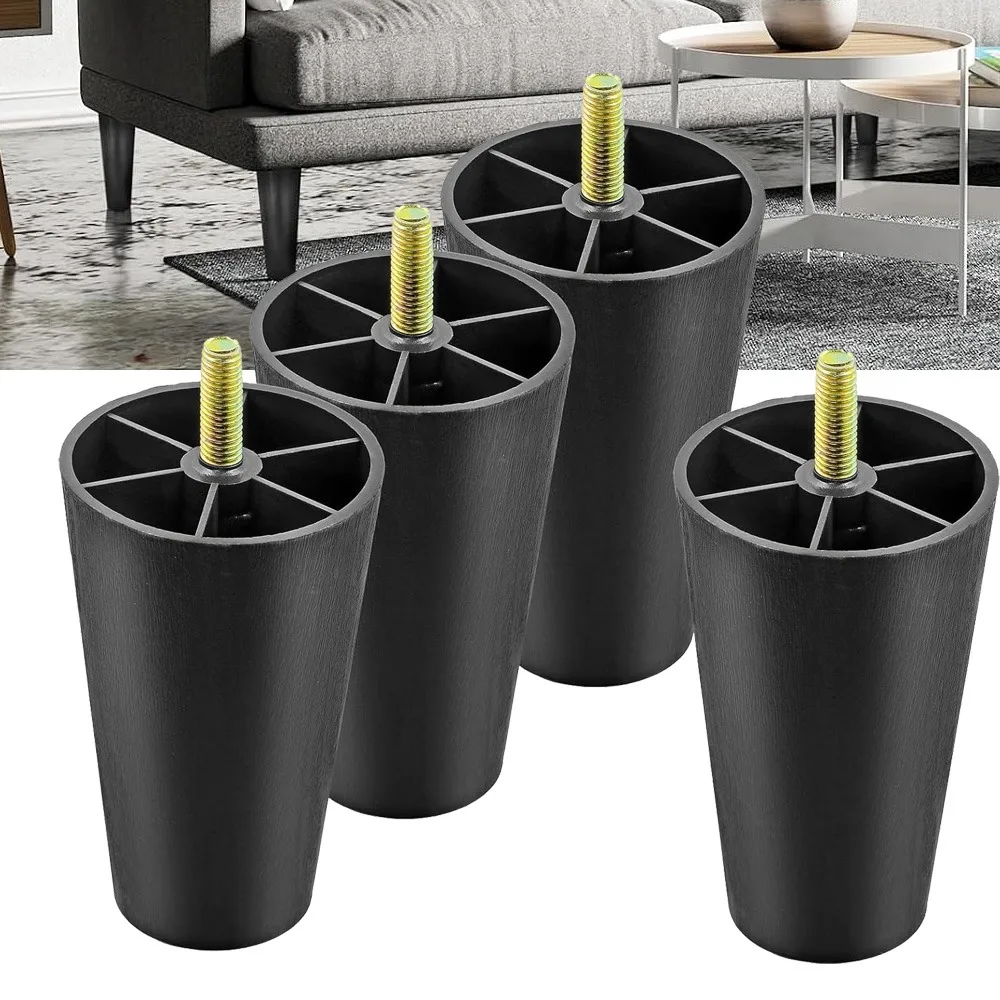 

Scratch-Proof Plastic Sofa Feet Pads Universal Non-Slip Furniture Caps, Protect Hardwood Floors, Easy Fit Chair/Table/Bed Legs