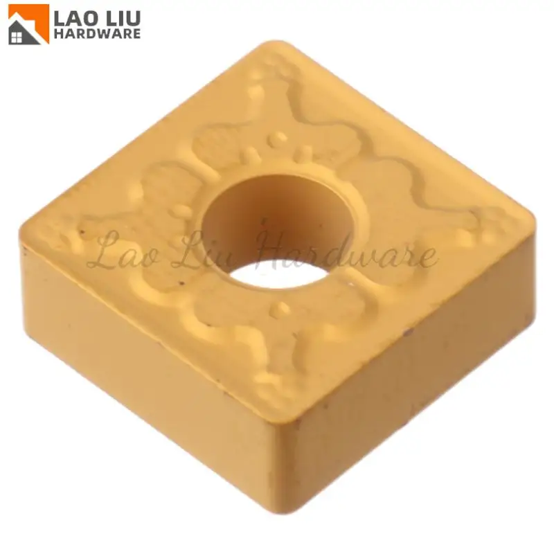 Вставка с хорошим покрытием и канавками SNMG120408-DZ SP3200. Токарная вставка из стали. Износостойкая и гладкая. Удаление стружки.