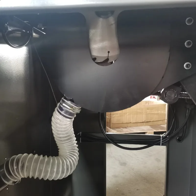 Mini sierra Circular de mesa deslizante multifunción para corte de madera de doble hoja de precisión automática