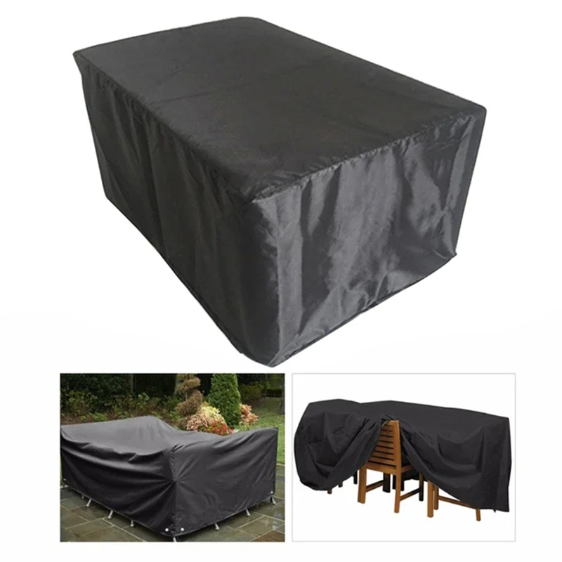 315*160*74CM Waterproof Dustproof Furniture Cover Case Tarpaulin Garden Patio Coffee Table Chair Waterproof  Sofa Set Protection