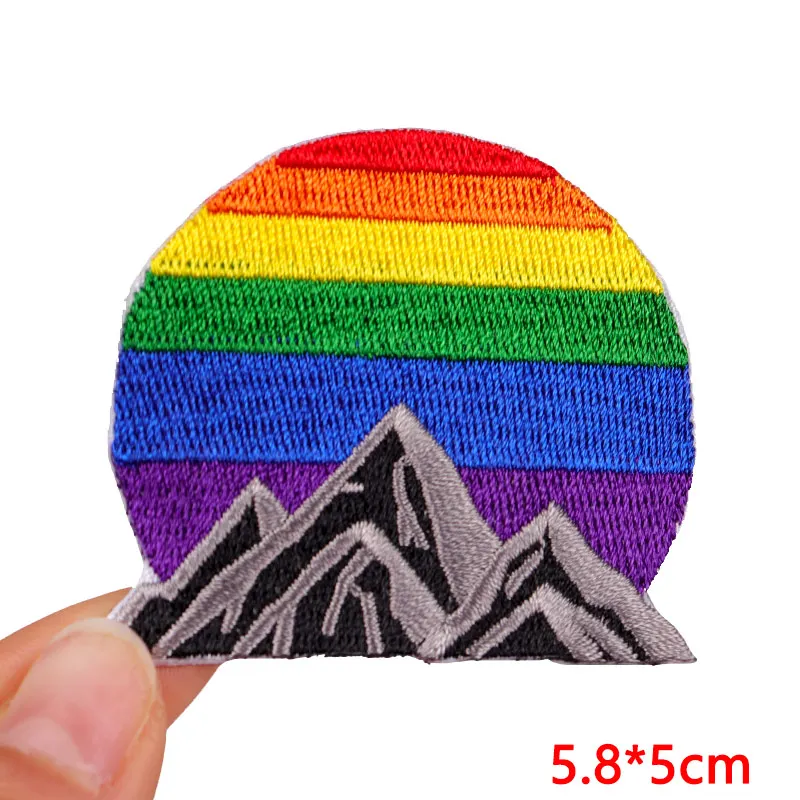 Cartoon Patch bleiben seltsam Eisen auf Patches für Kleidung Stickerei/schmelz bare Patch gestickte Patches auf Kleidung Jacken Aufkleber – Detail 39