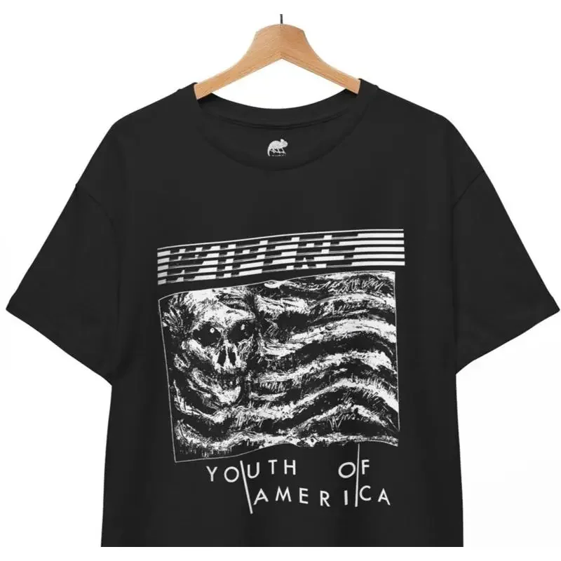 Wipers Youth Of America And Flag T-Shirt, B jork Music Band Rock Punk Unisex Tee