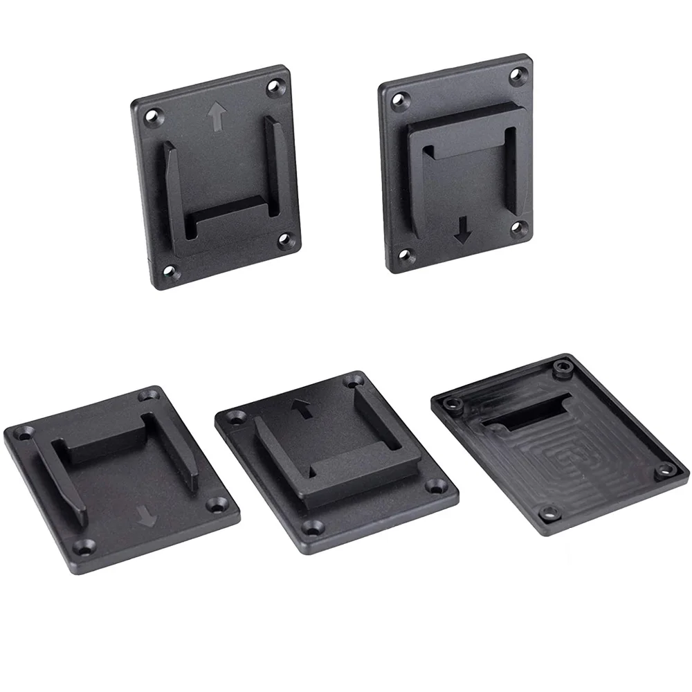 5/10Pcs Battery Storage Rack Battery Holder Case & Tool Holder Dock Mount for Makita/Bosch 18V Wall Mount Fixing Devices