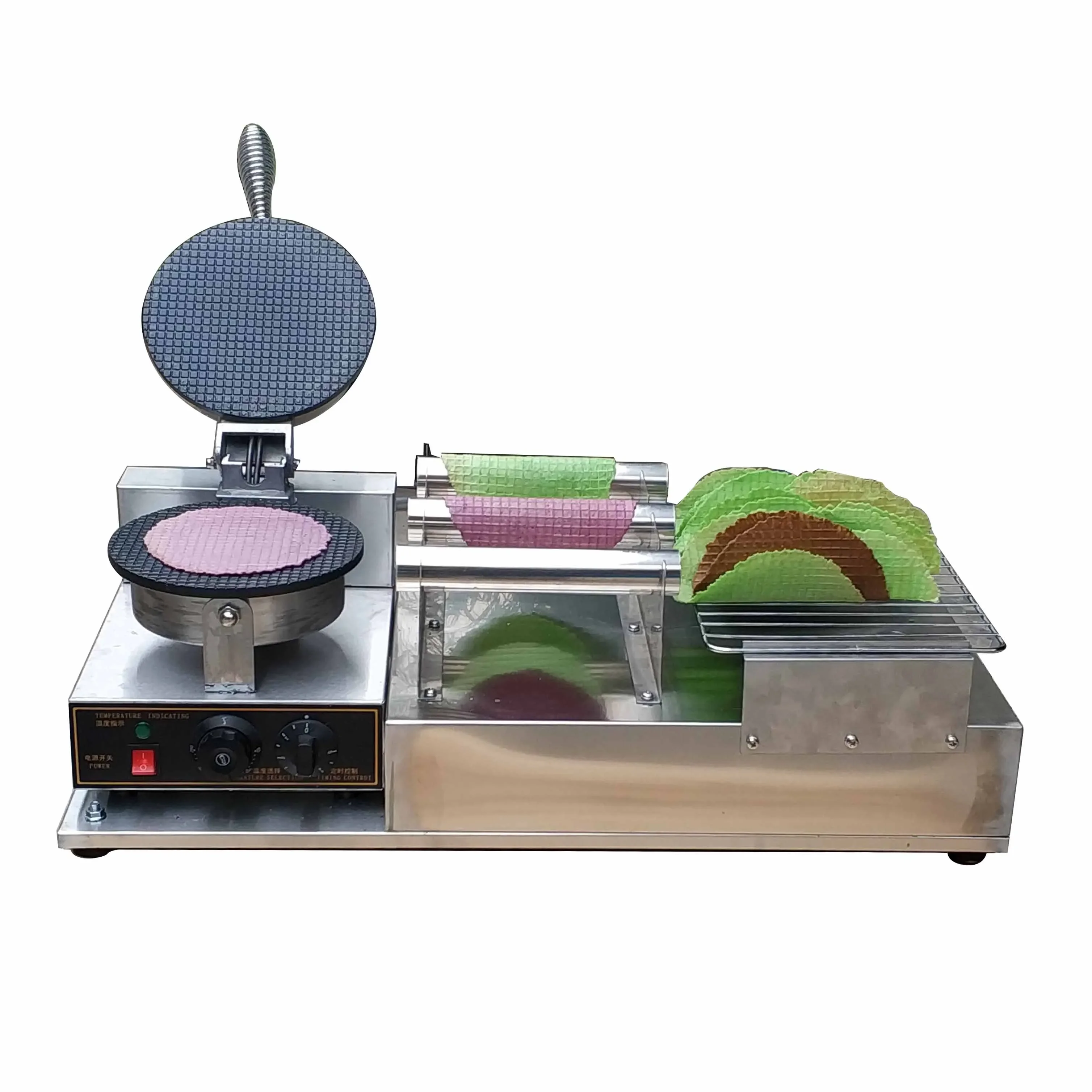 Kolice Commercial food processing Taco Rolling Machine/Taco Maker/Taco Machine/no-Stick Waffle Machine/Cucina Pro Tortilla