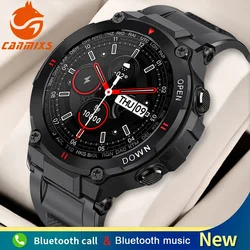 CanMixs K22 watch Bluetooth Call Smart Watch Men Outdoor Sports Fitness Tracker Heart Rate Music Play Smartwatch For Android IOS