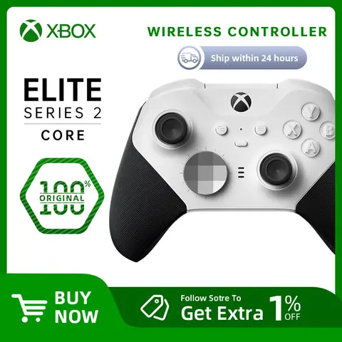 Orginal Microsoft Xbox Elite Wireless Controller Series 2 Core Red Blue gaming Controller for Xbox X Xbox S Xbox One Windows PC
