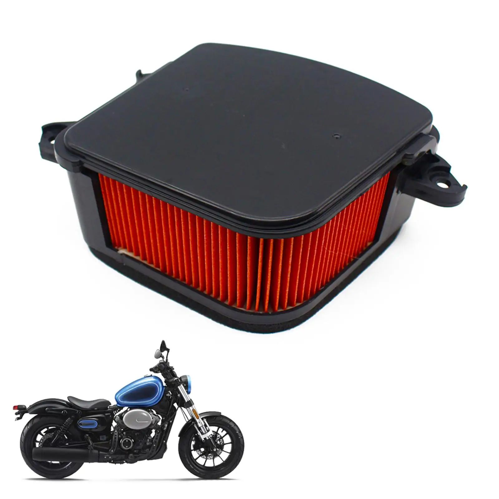 Motorcycle Air Filter Accessory Easy Install Replace Professional Engine Air Cleaner Intake Air Filters for Hyosung GV300