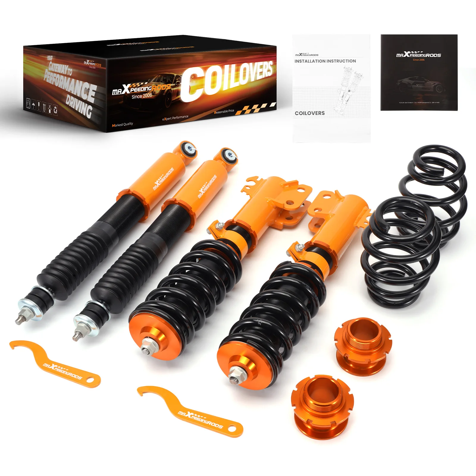 

MaXpeedingrods Street Coilovers Lowering Kit for Toyota Yaris 2013-2017