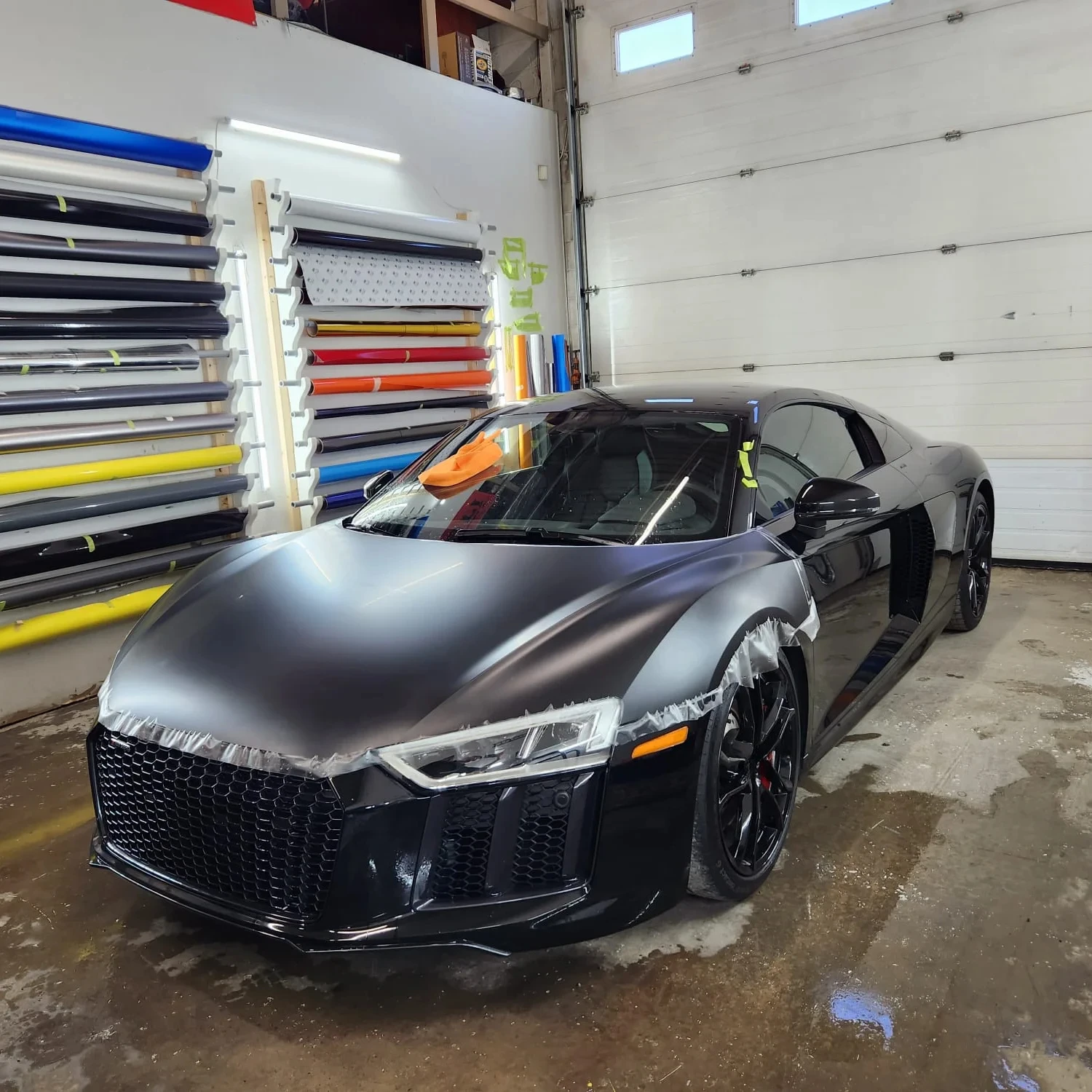 For Stealth Matte Black Car Wrap Sticker Non Yellow Paint Protection Film Self Healing Popular TPU PPF De Color