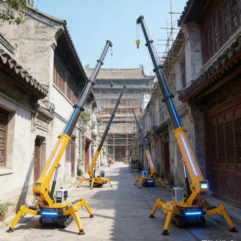 Compact Crawler Boom Lift - Customized Spider Crawler Crane Hydraulic Crane