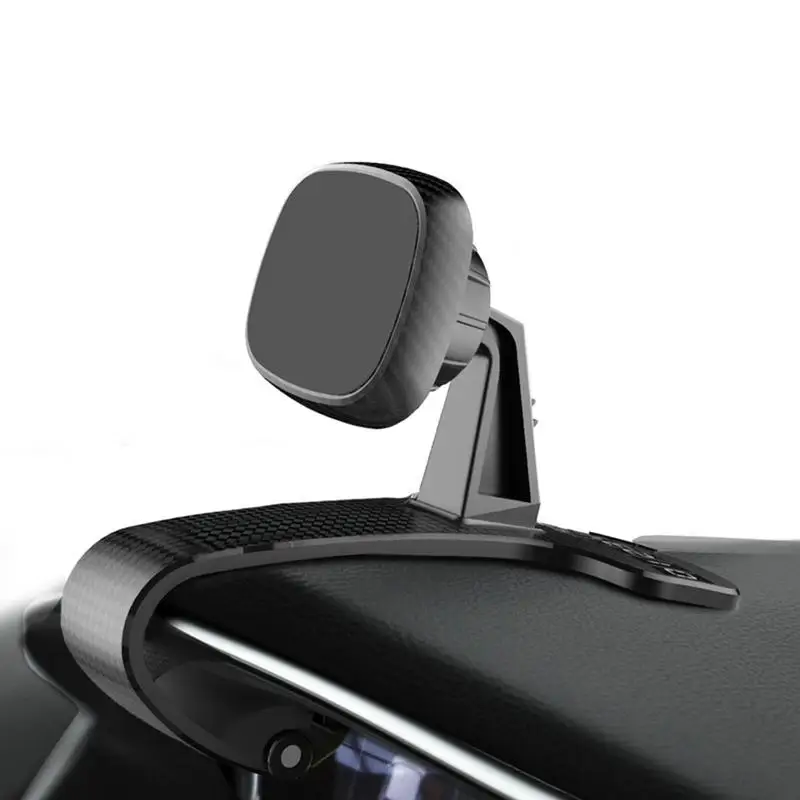 Magnetic Car Phone Holder Universal Dashboard Car Phone Mount GPS Support 360 Rotation Bracket With Parking Phone Number Sticker