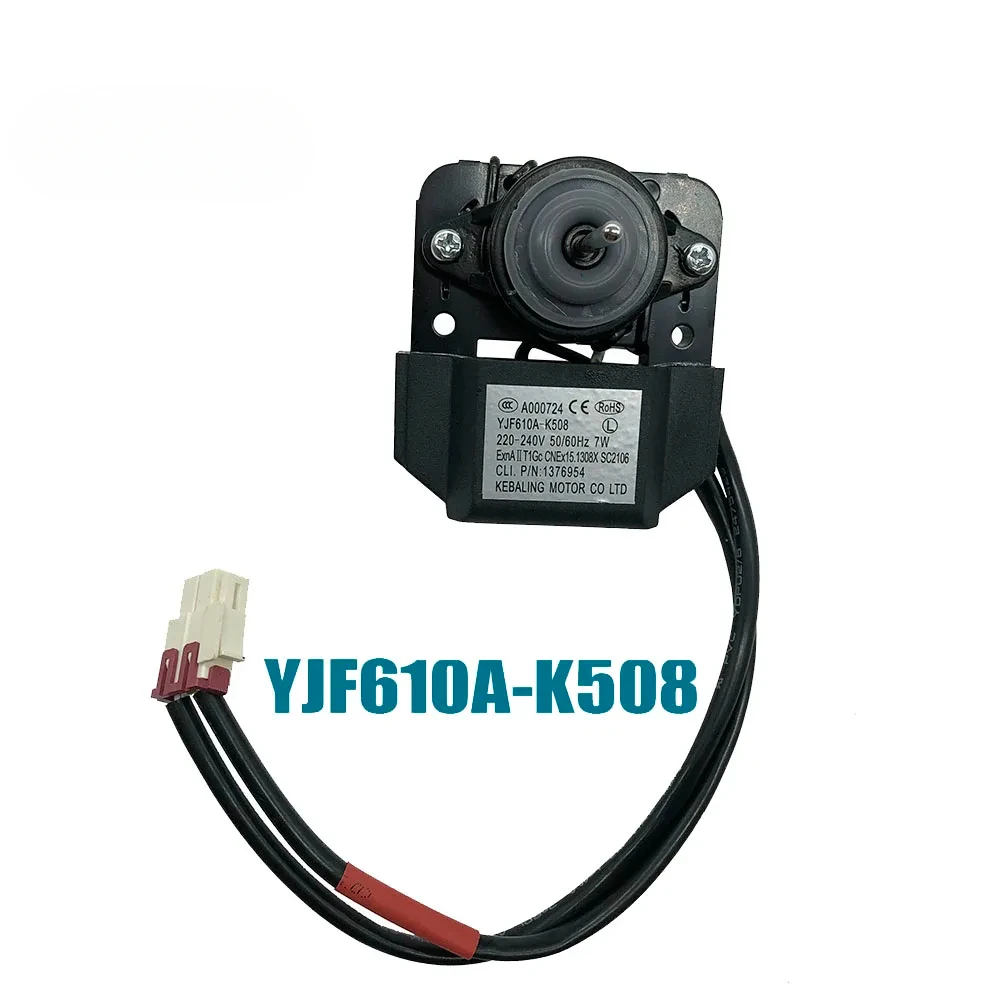 Refrigerator Freezer General KEBALING MOTOR YJF610A-K508 AC220V-240V 7W Condensing Air Cooling Fan Motor