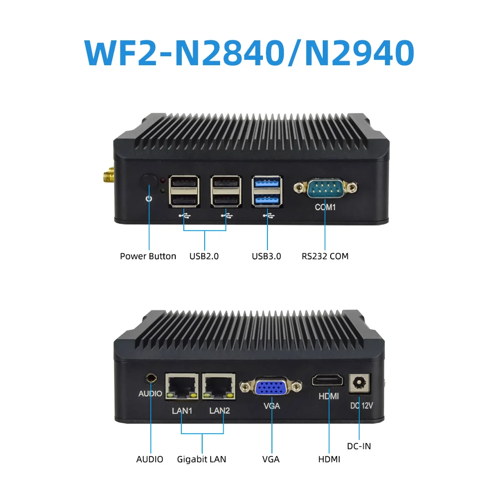 Soft Router com Intel Celeron, Firewall, J4125, Quad Core, 4GB, 64GB, Gateway, 4 LAN, I225, I226, 2.5G, Rede N5095, Mini PC Pfsense