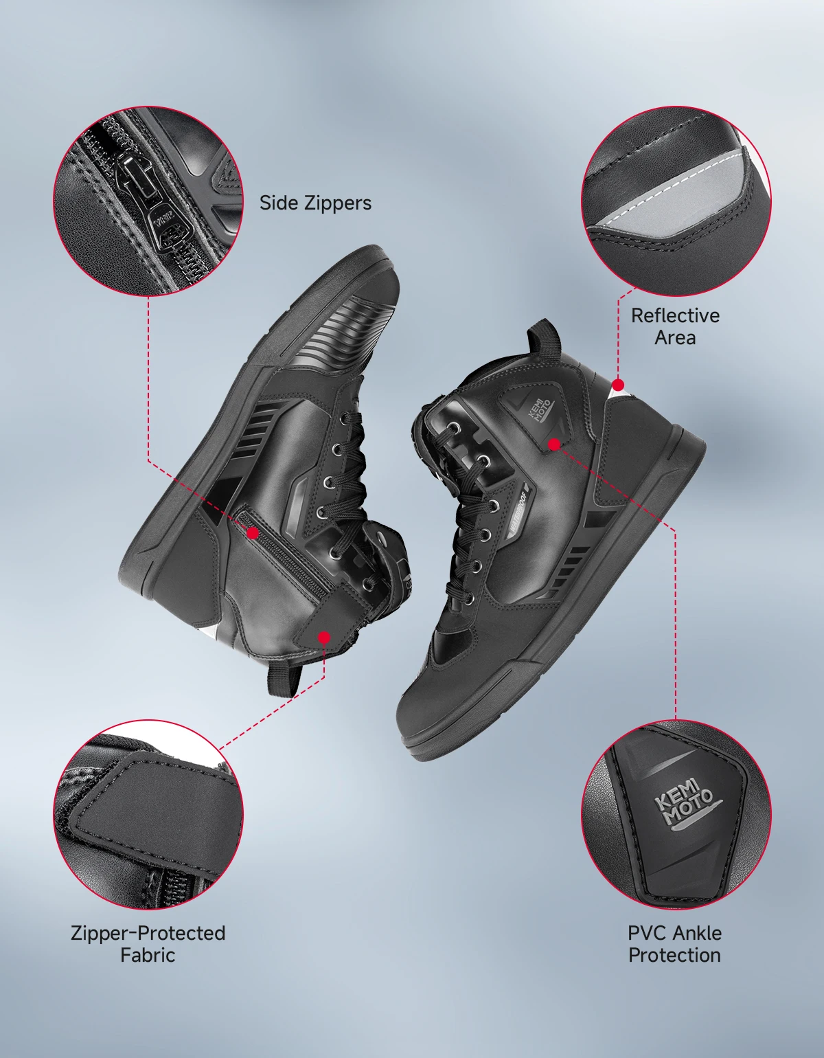 KEMIMOTO รองเท้าขี่มอเตอร์ไซค์ - Cycling Commute Shoes บทวิจารณ์และราคา