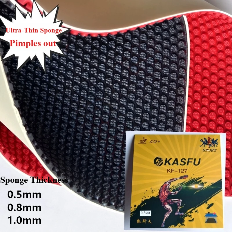KF-127 Pimples Out Tafeltennis - Table Tennis Rubber recensie en prijs