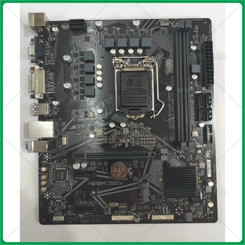 

Используется для основной платы Gigabyte H510M DS2V LGA1200/DDR4, поддержка процессора 10-го поколения 11-го поколения