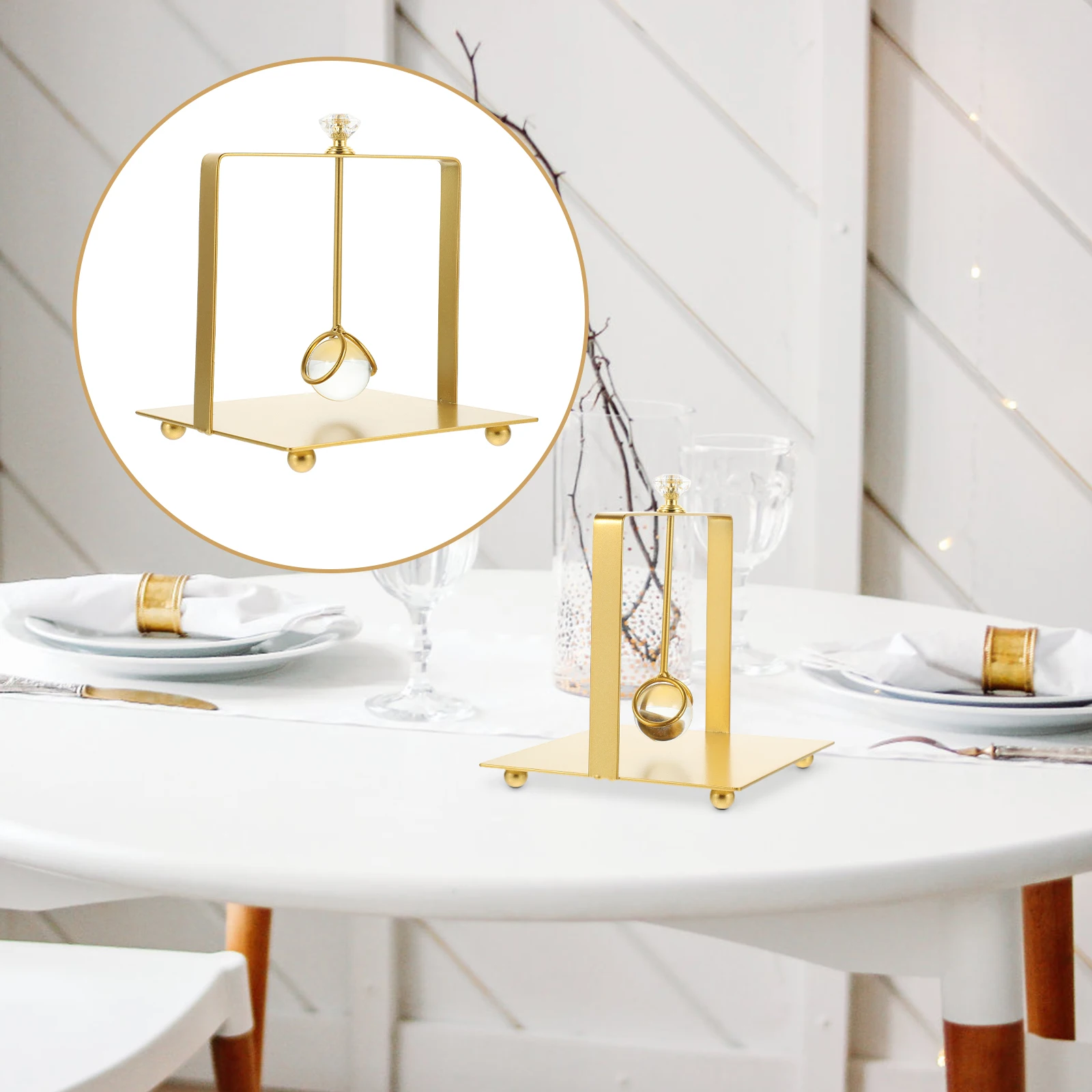 

Metal Napkin Holder Iron Desktop Outdoor Table Countertop Paper Serviette Holders