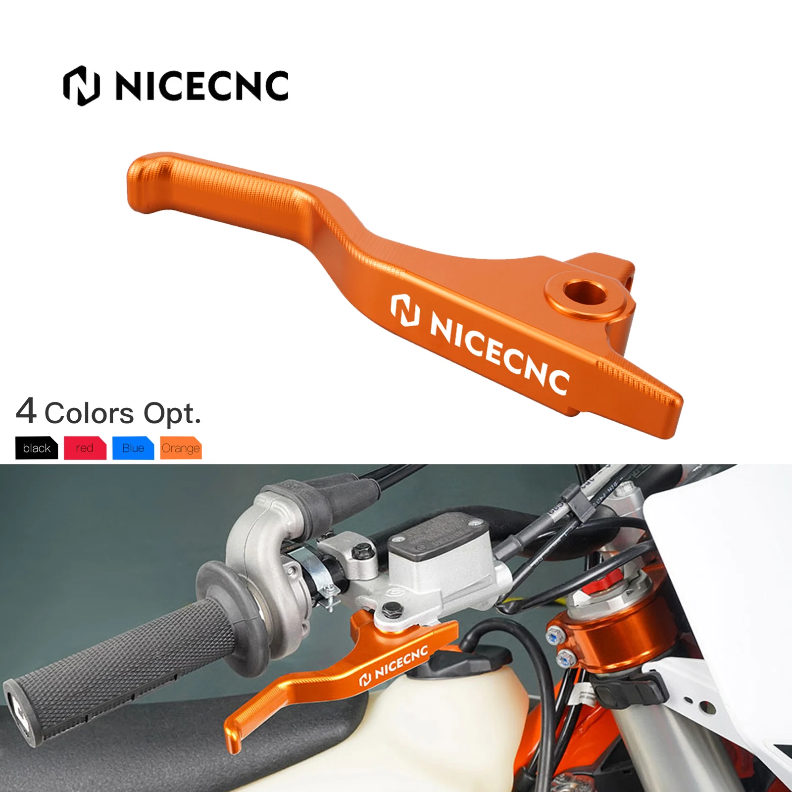 

NICECNC For KTM EXC 300 2014-2024 EXC 250 EXCF 350 EXC 450 SX 125 SXF 250 SXF 450 XCW 300 XC XCF XCW Shorty Brake Lever Handle