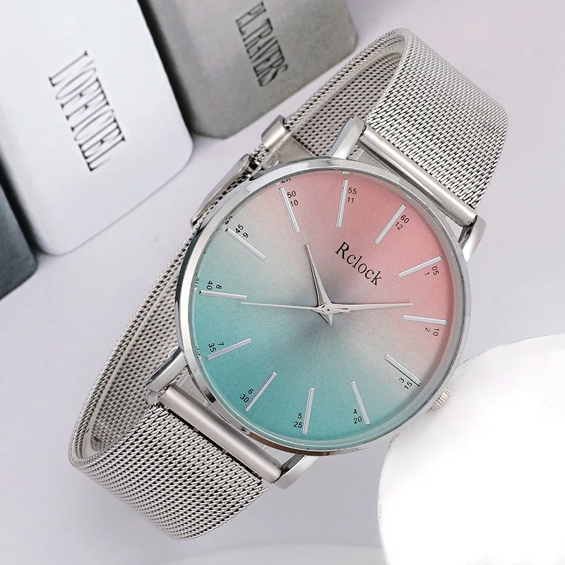 คู่นาฬิกาสําหรับคนรักแฟชั่นนาฬิกาควอตซ์ผู้ชายผู้หญิงกันน้ํากันน้ํานาฬิกาข้อมือคนรักนาฬิกา